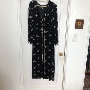 Free People Boho Maxi Dress